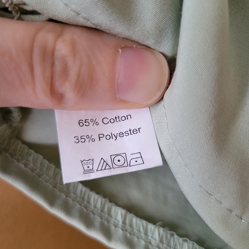 Sage green Ruched Cropped Tank - Picture 5 of 7